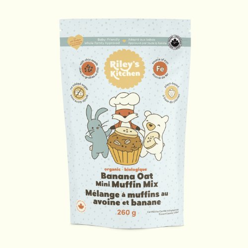 Organic Banana Oat Mini Muffin Mix