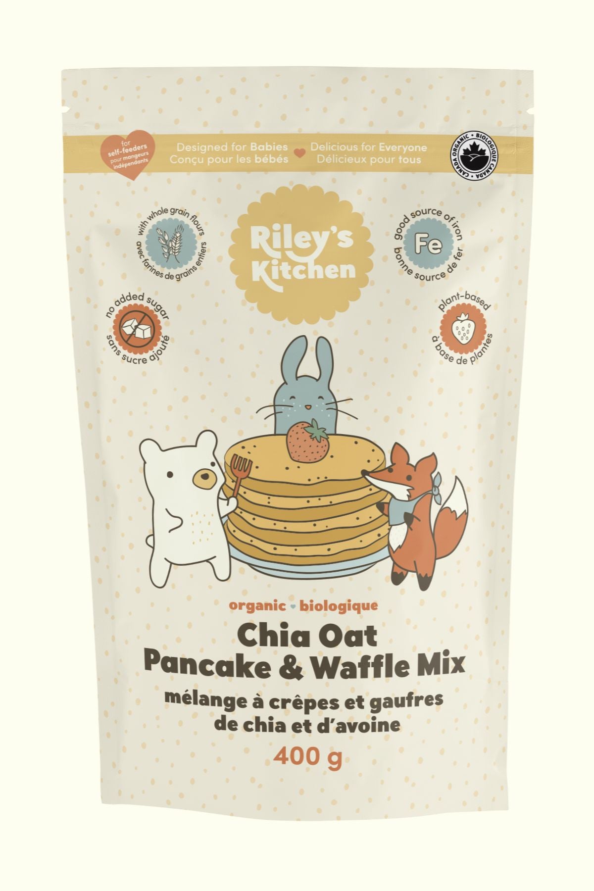 Chia Oat Pancake Mix