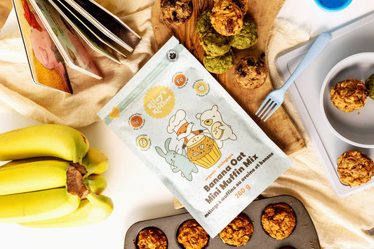 Nourishing Little Tummies: A Guide to Riley's Kitchen Banana Oat Mini Muffin Mix